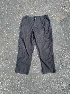 Tru Spec Cargo Pants Beige Tactical Riot Military Police Pants Womens Sz 8 x 28